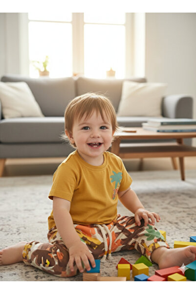 Miniworld Children's Unisex Girls Boys Shorts (Capri) Set Nursery 100% Cotton Comfortable Style Design Premium