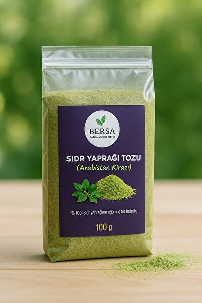 Home Sidr Arabistan Kirazı Yaprağı Tozu 100 gr Ekstra Miski Amberli Doğal Cilt ve Saç Bakımı İçin