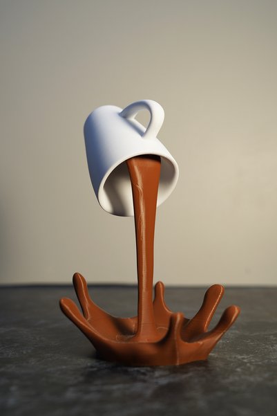 Home Dökülen Kahve Figürü 20cm / Kahve Köşesi / Coffee Corner