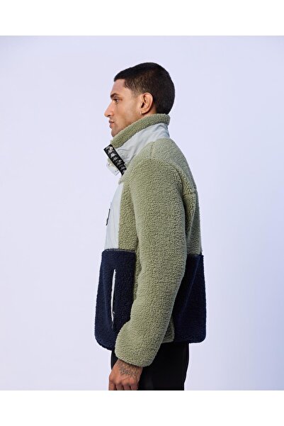 Kappa 3Cento326 Men's Blue Regular Fit Sherpa