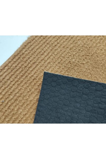 ADİN PLASTİK COCO KAPI ÖNÜ PASPASI KREM RENKLİ KAYMAZ PVC TABAN ( 40 X 60 )