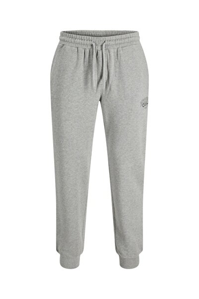 Jack & Jones Erkek Gri Jpstgordon Makoto Sweat Pants Eşofman Altı 12279104-Lightgrey