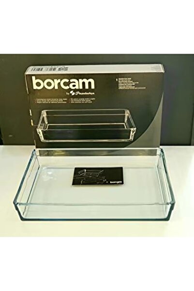 Paşabahçe 59334 Dikdörtgen Borcam Tepsi 35,7x25,7cm 4350 cc