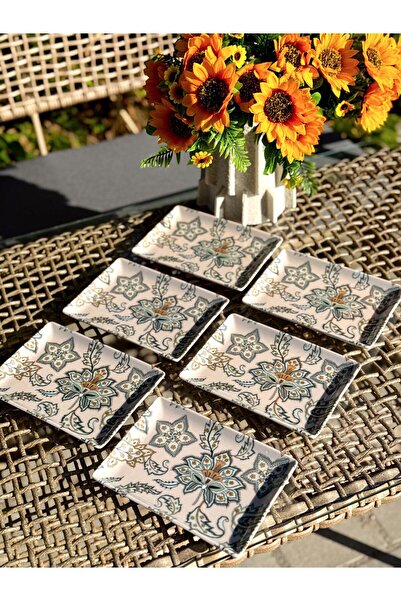 Porland Dilfiruz 18 Cm Kahvaltı Tabağı 6lı Set