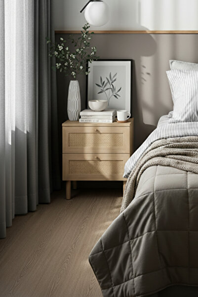 SARMOBİ Baru 2 Çekmeceli Komodin