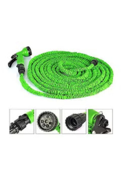 Generic خرطوم مياه سحري 15 متر +بذور ورد مع الاتربة الجاهزة