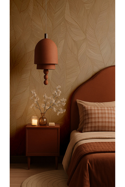 Arkhearts Sair - Kendinden Yapışkanlı Yaprak Desenli Duvar Kağıdı | Doğal ve ...