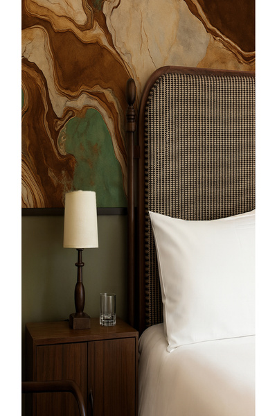 Arkhearts Kahverengi Yeşil Katmanlı Doğal Taş Desenli Duvar Kağıdı | Kendinden Yapışkanlı