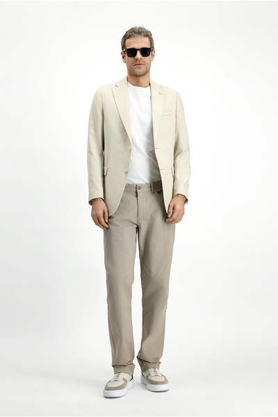 Kiğılı Κλασικό λινό μπουφάν με σχέδια