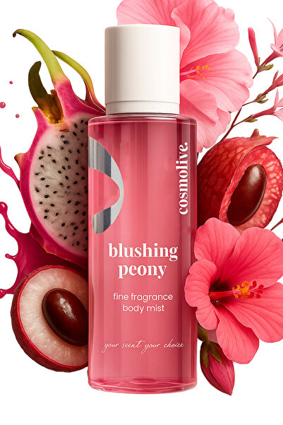 Cosmolive Vücut Spreyi Body Mist | Brazilian Crush Cheirosa 68 | Blushing Peony |