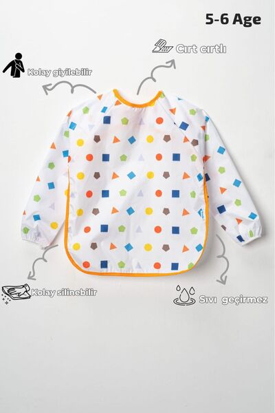 Buude Kids Sıvı Geçirmez AktiviteÖnlüğü 5-6 Yaş