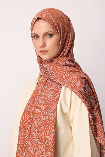 Mooncorn Μαροκινό μοτίβο-περιεχόμενο Σαλιάρα διπλής όψης κανέλα-μπεζ