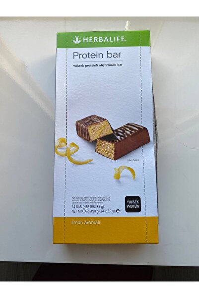 Herbalife Protein Bar Limonlu ((Mağazamda Bulunan Tüm Ürünler %100 Orijinal ve Yeni Tarihlidir))