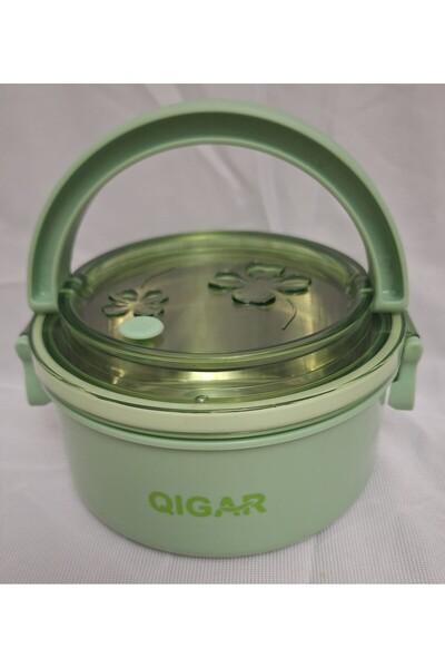 Tantitoni QIGAR, 700ml, Çelik, Yuvarlak, Yemek taşıma kabı, Sefer tası, Yemek...