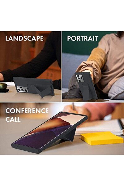 SP Ultra-Thin Silicone Shockproof Case for Samsung Galaxy Note 20 Ultra with Hand Strap and Magnetic