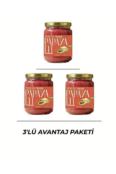 Bitkideresi 3'lü Avantaj Paketi Papaya macunu