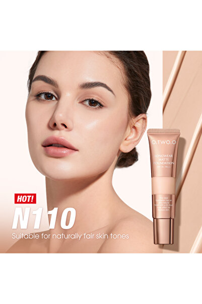o.two.o Long-lasting matte foundation with SPF 30 - No. N110