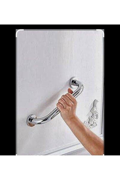 ZENVİVA Q19 20cm PASLANMAZ PARLAK ENGELLİ TUTUNMA BARI