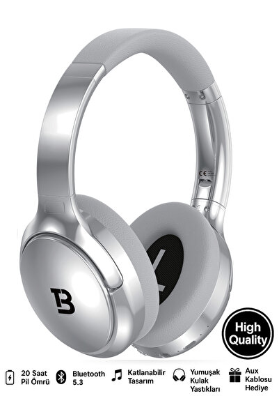 Tech&bello accessories Kablosuz Kulaküstü Bluetooth Kulaklık Stereo-Mikrofon-...