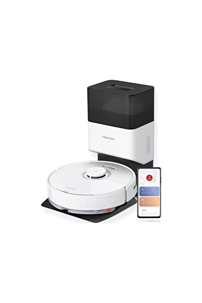 Roborock Anti Alerjik+Wİ-Fİ Andorid + iOS bağlantı Toz Boşaltma İstasyonlu PREİMUM Süpürge