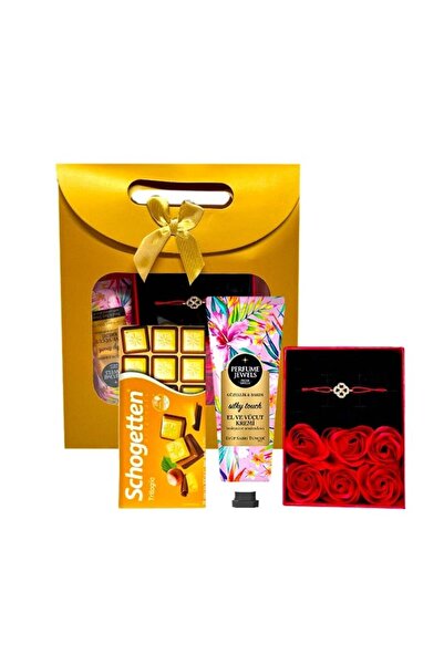 velve Συσκευασία βανίλιας, με Schogetten, κουτί με βραχιόλι και τριαντάφυλλα,...