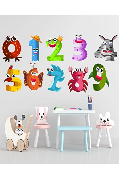 MAARS Eğitici Rakamlar Serisi Duvar Sticker