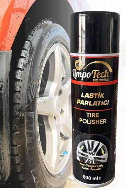 LİMPO TECH Araç Lastik Parlatıcı Sprey 500 ml Aerosol High Gloss