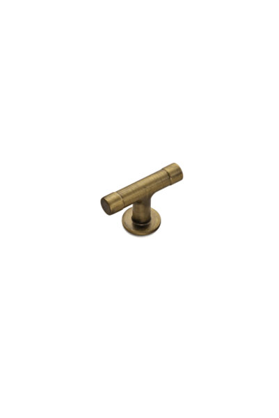 System 4710 Tek Delikli T Kulp Antik Renk Çap 55 mm