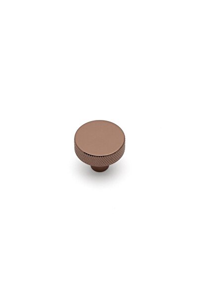 System 1980 Tek Delikli Kulp Rose Renk Çap 32 Mm