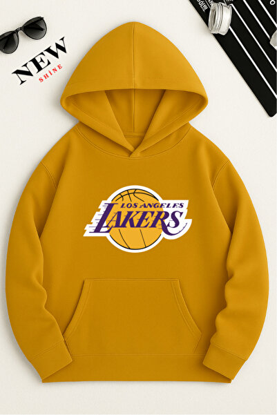 New Shine سويت شيرت بطبعة ليكرز