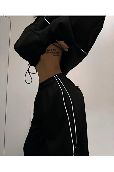 Mila yumuşacık 3 iplik kumaştan üretilen ,içi poralı ve sıcak tutan alt üst k...