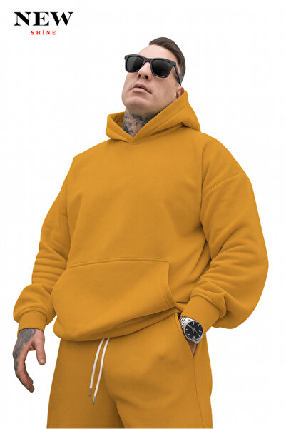 New Shine سويت شيرت بقلنسوة للجنسين