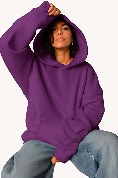 DM DOLCE MORE سترة رياضية بغطاء للرأس للجنسين