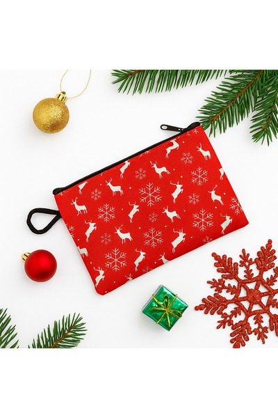 repro design 10X15 cm New Year Themed Red Special Design Mini Wallet 1 Piece