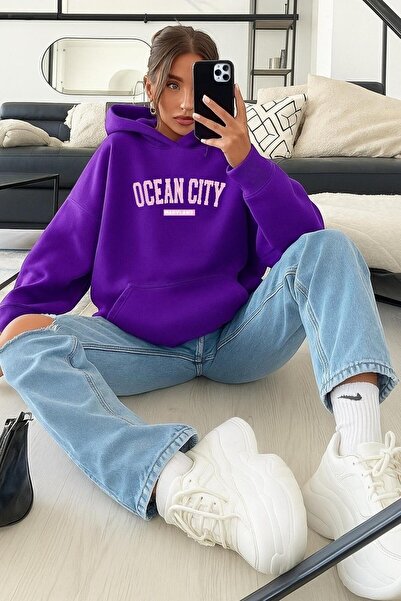 DM DOLCE MORE SWEATSHIRT IMPRIMAT OCEAN CITY