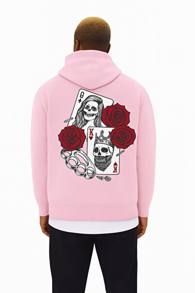 BENROMA Φούτερ Unisex με στάμπα με 3 νήματα χτενισμένο βαμβάκι