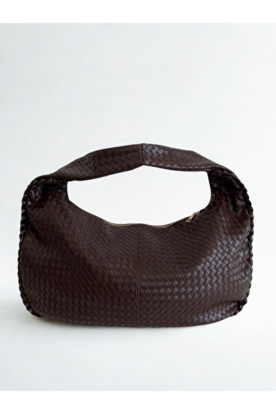 yako Geantă de umăr pentru femei cu model tricotat Milano (Lățime; 51 cm*Lung...