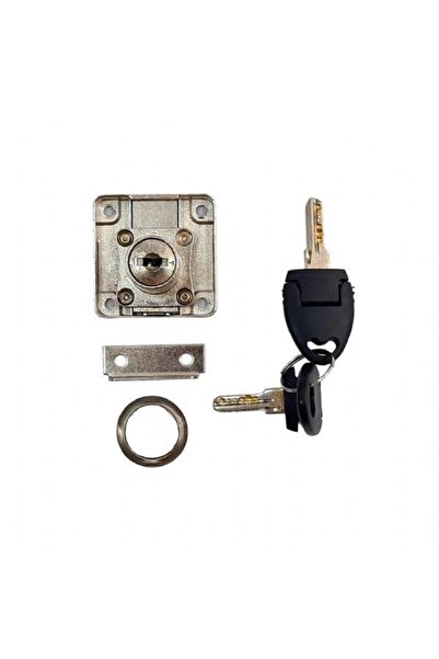 Marelli قفل خزانة مربع الشكل من الزاماك عالي الجودة مع مفتاح كروي، قفل للخزائ...