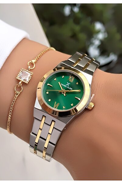 Daniel Klein Orijinal Rolex Model Kadın Kol Saati Yeni Sezon Su Geçirmez Bileklik Hediyeli