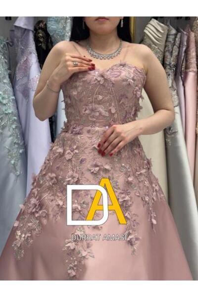 DRAT AMASYE Elegant Evening Gown with Tafeta Fabric