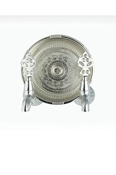 İSAOĞLU YAPI Basin Faucet Bath Faucet Bath Bowl Complete Set Chrome Color Brass Material