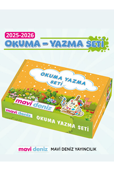 Mavi Deniz Yayınları Mavi Deniz 1. Sınıf Okuma Yazma Seti 2023 - 2024