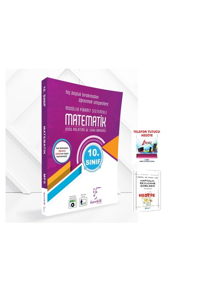 karakök yayınları Karekök Yayınları 10 Sınıf Matematik Modüler Piramit Sistem...