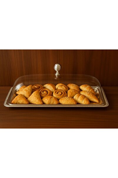 ALMASA Small rectangular tray with acrylic lid - 1 piece