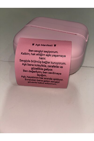 Aurabellaa Gizemli Çelik Takı Kavanozu 6 Adet Manifest Kartlı Sürpriz Hediyeli