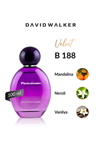 David Walker B188 Surrender 100 ml Kadın Parfüm | Velvet-Tatlı