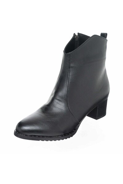 İriadam Women's Black Leather Boots