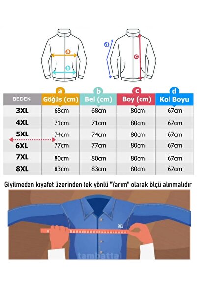 tambattal Plus Size Cotton Seasonal Coat with Ribbing (Extra Wide Fit)