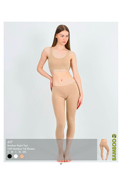 5.MEVSİM LEGGINGS SENFONİ BAMBOO CAPRI