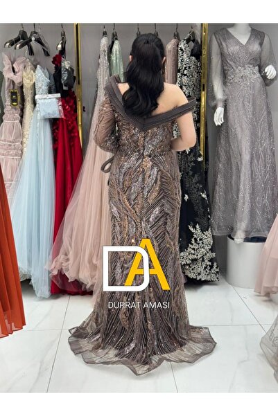 DRAT AMASYE Evening Dress with Hand Embroidery